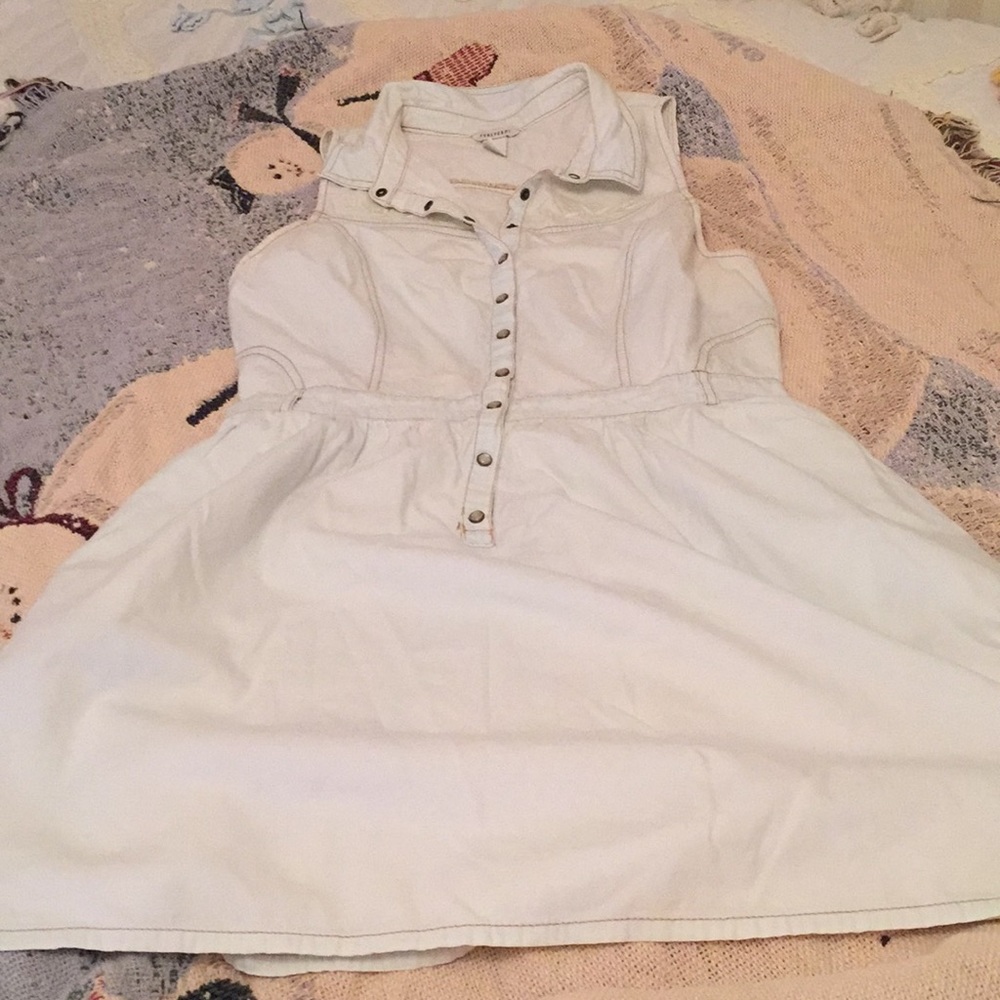 Bleached denim Forever 21 dress